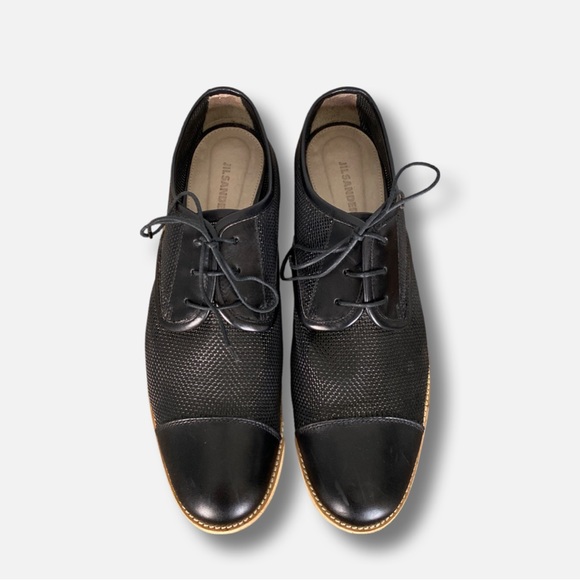 Jil Sander perforated leather oxford shoes - Picture 3 of 5